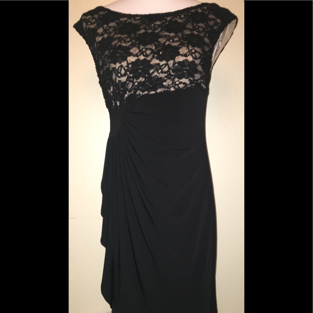 CONNECTED APPAREL - Black Dress - Sz: 8